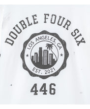 画像をギャラリービューアに読み込む, DOUBLE FOUR SIX- Ringer T-shirt　White
