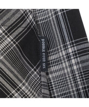 画像をギャラリービューアに読み込む, Relaxed Fit Plaid Shirt Black Check
