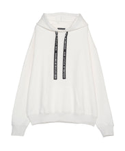画像をギャラリービューアに読み込む, DOUBLE FOUR SIX- Logo Tape Hoodie Off White

