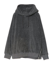 画像をギャラリービューアに読み込む, Side ZIP Hoodie charcoal
