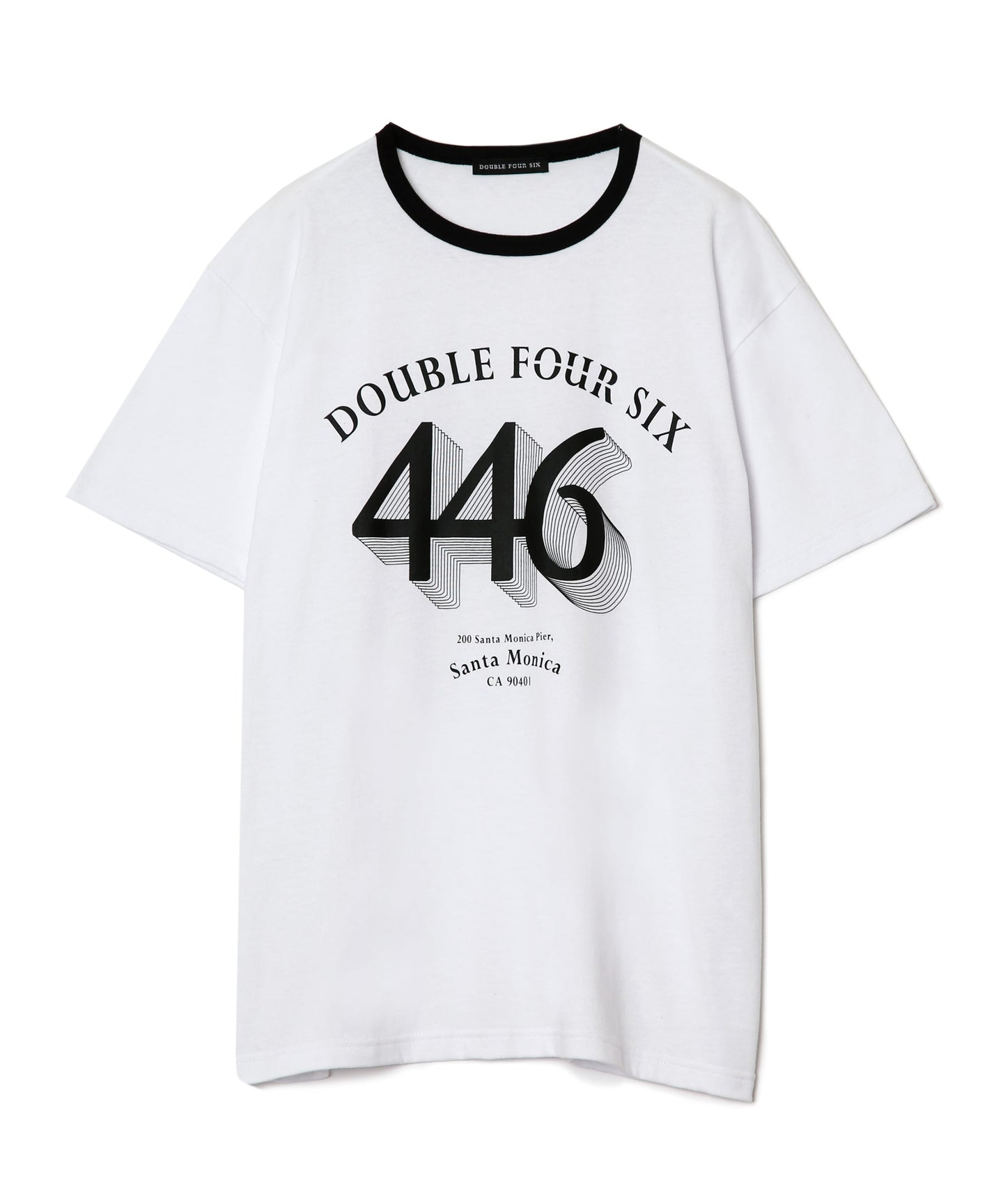 Ringer T-shirt White