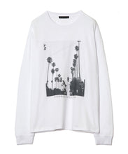 画像をギャラリービューアに読み込む, LA Photo Print Long Sleeve T-Shirt White
