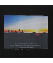 画像をギャラリービューアに読み込む, LA Photo Print T-Shirt Black×Sunset

