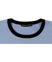 画像をギャラリービューアに読み込む, Ringer T-shirt Skyblue
