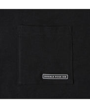 画像をギャラリービューアに読み込む, Multi-material T-shirt Black
