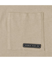 画像をギャラリービューアに読み込む, Multi-material T-shirt Beige
