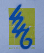 画像をギャラリービューアに読み込む, 446 Back Logo Layered T-shirt Skyblue
