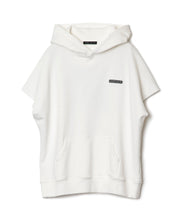 画像をギャラリービューアに読み込む, 446 Sleeveless Hoodie White
