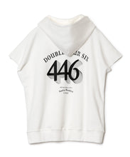 画像をギャラリービューアに読み込む, 446 Sleeveless Hoodie White
