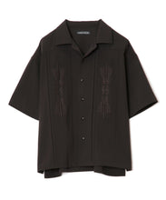 画像をギャラリービューアに読み込む, Guayabera Shirt Black

