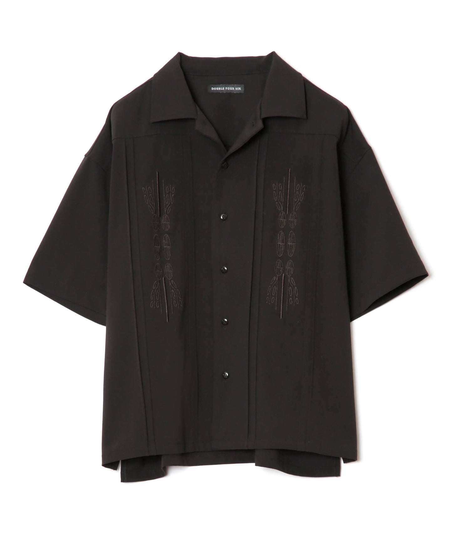 Guayabera Shirt Black