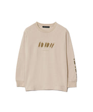 画像をギャラリービューアに読み込む, 446 Back Logo Layered T-shirt(Kid&#39;s) Beige

