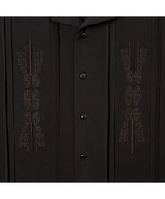 画像をギャラリービューアに読み込む, Guayabera Shirt Black
