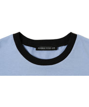 画像をギャラリービューアに読み込む, Ringer T-shirt (Kid’s)Skyblue
