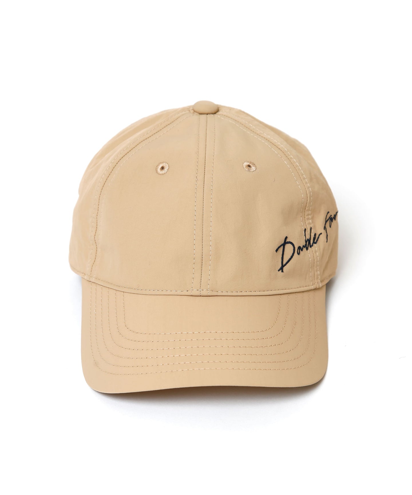 Nylon Cap Beige×Navy