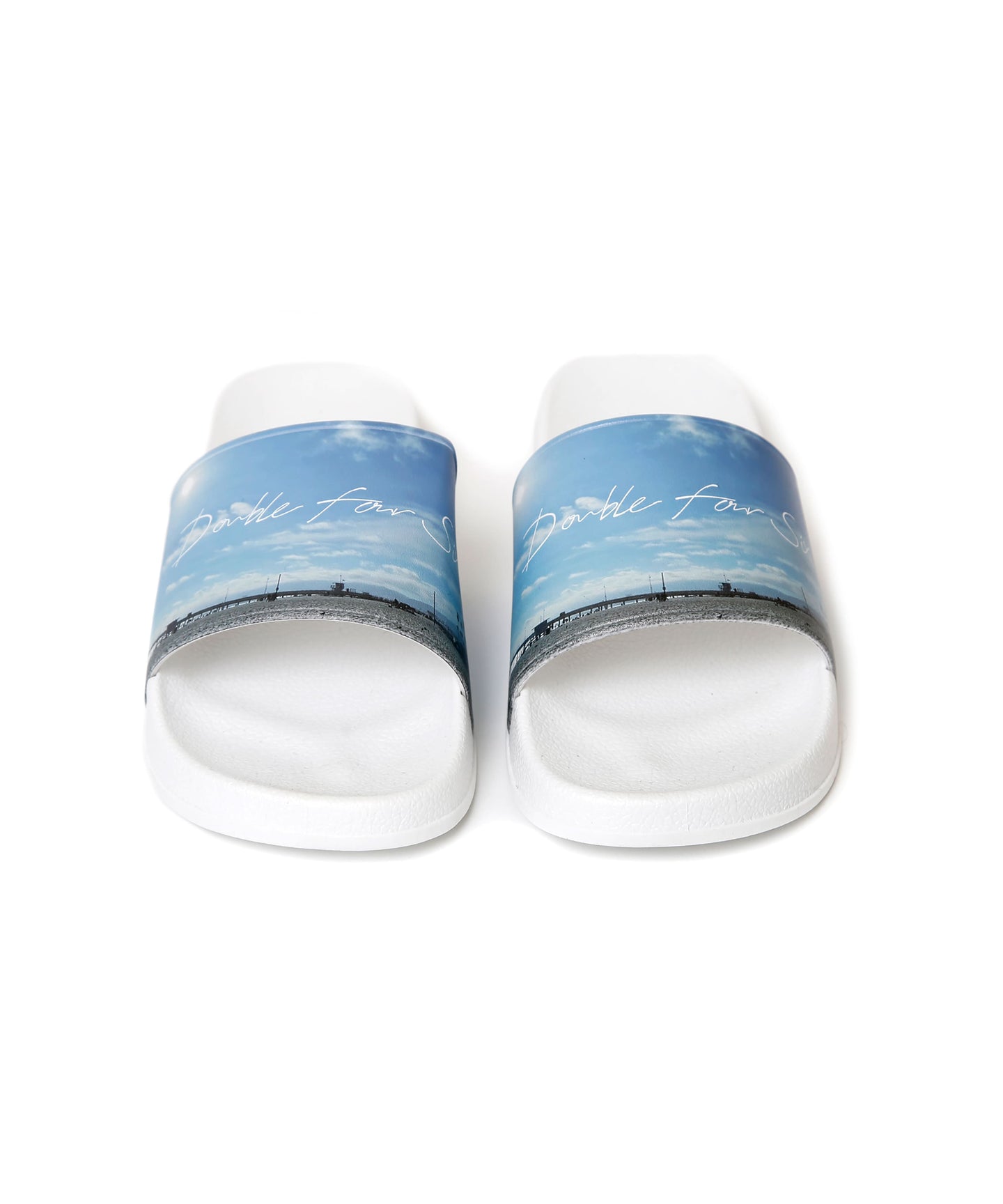LA Photo Print Shower Sandals