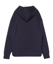 画像をギャラリービューアに読み込む, 【数量限定商品】446-DOUBLE FOUR SIX- College Print Hoodie Navy
