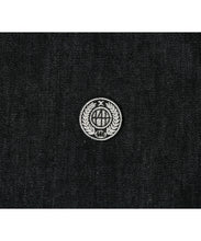 画像をギャラリービューアに読み込む, 【数量限定商品】446-DOUBLE FOUR SIX Emblem Denim Jacket Black
