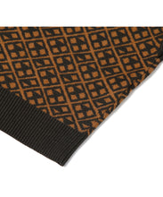 画像をギャラリービューアに読み込む, 【数量限定商品】446 Total Pattern Knit Gilet Brown

