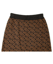画像をギャラリービューアに読み込む, 【数量限定商品】446 Total Pattern Knit Long Skirt Brown
