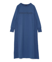 画像をギャラリービューアに読み込む, 【数量限定商品】446-DOUBLE FOUR SIX- College Block Logo Flare Dress Blue
