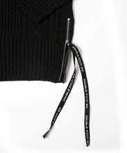 画像をギャラリービューアに読み込む, 【数量限定商品】DOUBLE FOUR SIX Ribbon High Neck Cable Knit
