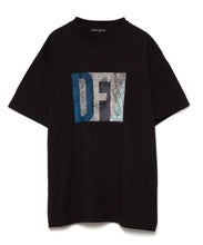 画像をギャラリービューアに読み込む, DFS-Crack Logo T-shirt Black

