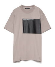 画像をギャラリービューアに読み込む, DOUBLE FOUR SIX- Message Print  T-shirt Beige
