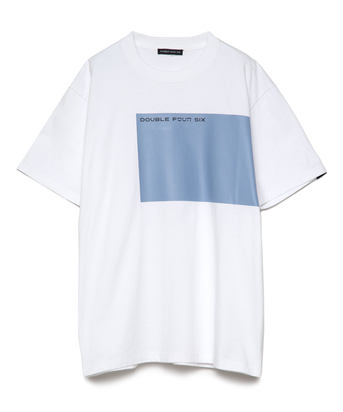 DOUBLE FOUR SIX- Message Print T-shirt White