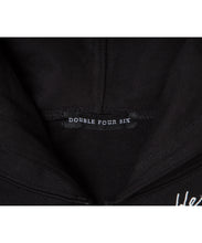 画像をギャラリービューアに読み込む, DOUBLE FOUR SIX- Long Sleeve Zip Hoodie Black
