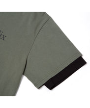 画像をギャラリービューアに読み込む, 【数量限定商品】DOUBLE FOUR SIX- Layered Sleeve T-shirt Khaki×Black
