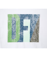 画像をギャラリービューアに読み込む, DFS-Crack Logo T-shirt  White
