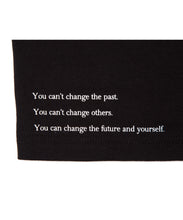 画像をギャラリービューアに読み込む, DOUBLE FOUR SIX- Message Print  T-shirt Black
