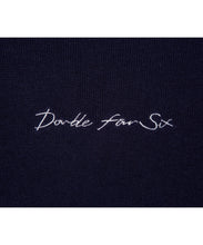 画像をギャラリービューアに読み込む, DOUBLE FOUR SIX-  Cursive Logo Sleeveless Vest Navy
