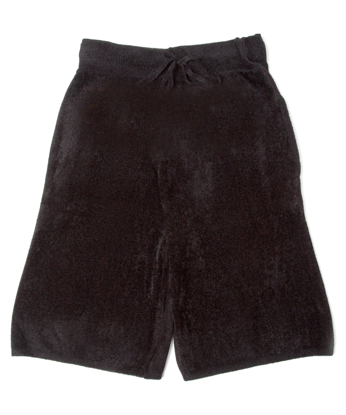Relax Back Pocket Knit Pants Black
