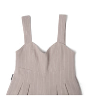 画像をギャラリービューアに読み込む, 【数量限定商品】Linen Stripe All-in-one Greige
