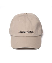 画像をギャラリービューアに読み込む, 【数量限定商品】DOUBLE FOUR SIX Cursive Logo Cap Beige
