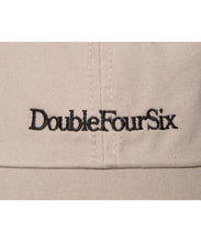 画像をギャラリービューアに読み込む, 【数量限定商品】DOUBLE FOUR SIX Cursive Logo Cap Beige
