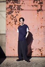画像をギャラリービューアに読み込む, DOUBLE FOUR SIX-  Cursive Logo Sleeveless Vest Navy
