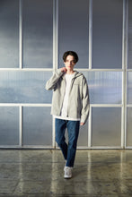 画像をギャラリービューアに読み込む, 【数量限定商品】DOUBLE FOUR SIX- Long Sleeve Zip Hoodie Grey

