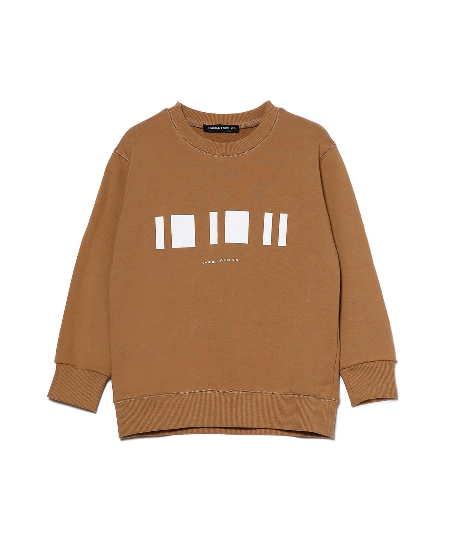 【Kid's】Regularity Logo Sweatshirts(Kid's) mocha