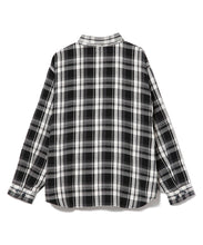 画像をギャラリービューアに読み込む, 446 Emblem Checkered Shirt black
