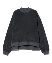 画像をギャラリービューアに読み込む, Side Slit Mockneck charcoal
