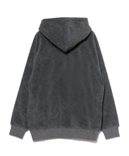 画像をギャラリービューアに読み込む, Side ZIP Hoodie charcoal
