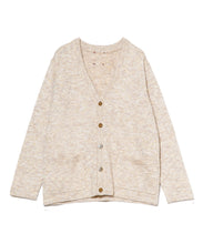 画像をギャラリービューアに読み込む, 446 Emblem cardigan cream
