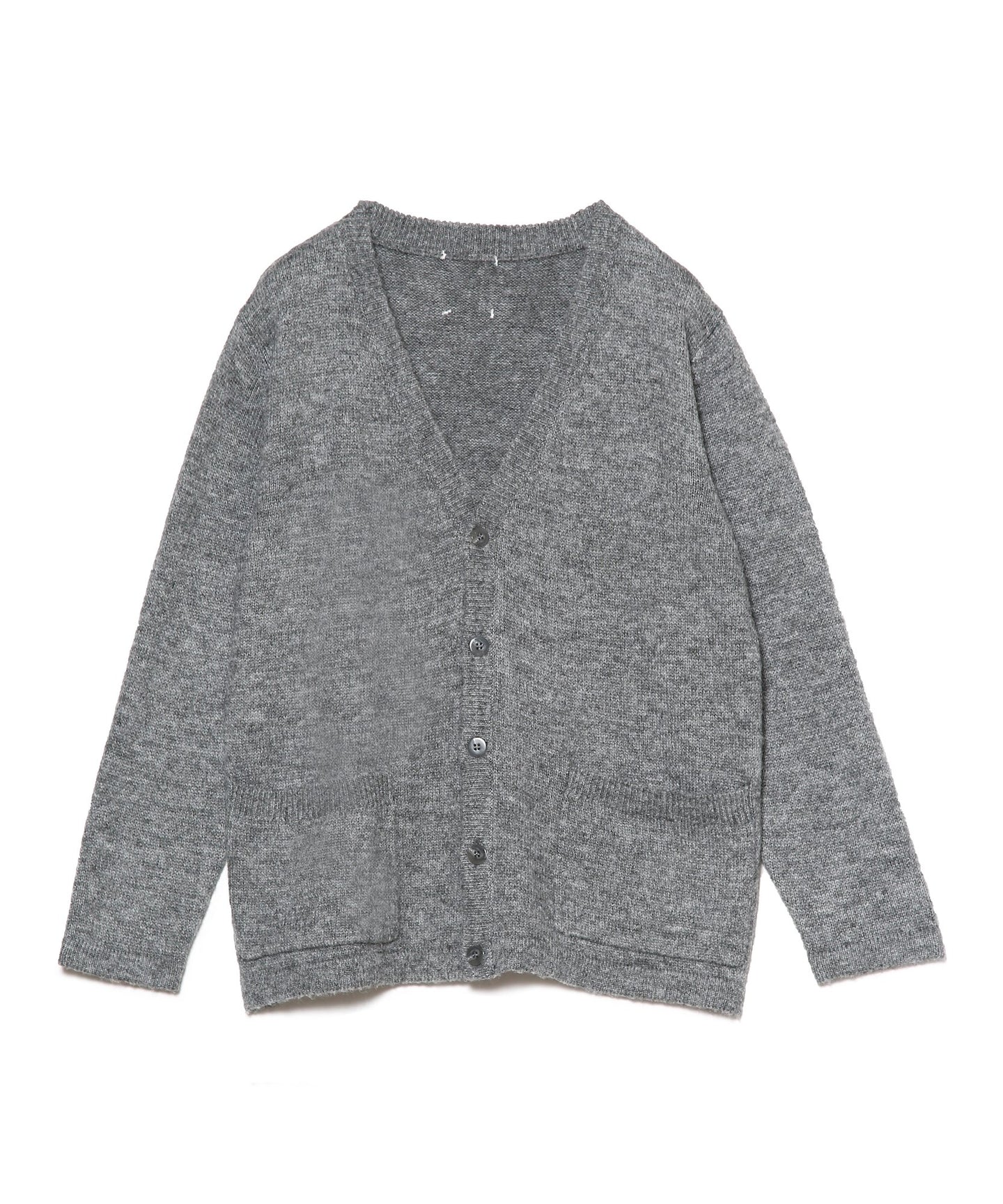 446 Emblem cardigan gray