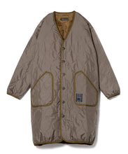 画像をギャラリービューアに読み込む, 【数量限定商品】KAPOK Quilt Coat khaki

