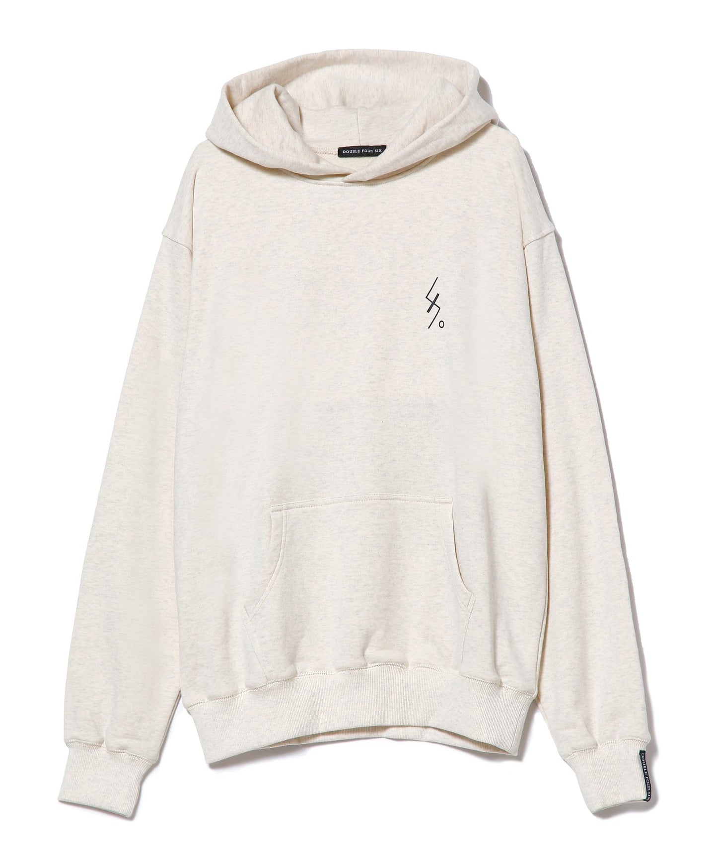 Geometric446 Hoodie heather light gray