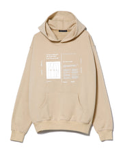 画像をギャラリービューアに読み込む, Lyrics Hoodie beige
