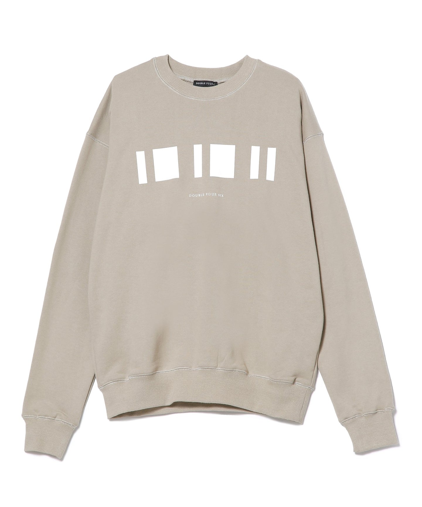 Regularity Logo Sweatshirts khakigray